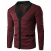 Classic Brief Fashion Neckline Sweatershirt Men’s Single breasted Hit Color Knitting Cardigan Classic Brief Fashion Neckline Sweatershirt Men’s Single breasted Hit Color Knitting Cardigan