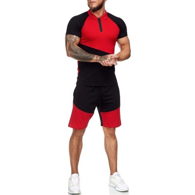 Casual Sports Short Sleeve Set Quick Drying Breathable Fitness Running Sports T Shirts Sports Shorts Loose Short Men Sport Wear Casual Sports Short Sleeve Set Quick Drying Breathable Fitness Running Sports T Shirts Sports Shorts Loose Short Men Sport Wear