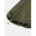 Mens Solid Applique Cotton Drawstring Cuff Cargo Pants With Multi Pockets Mens Solid Applique Cotton Drawstring Cuff Cargo Pants With Multi Pockets