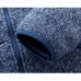 Mens Winter Fleece Thicken Pockets Cardigans Knit Zipper Solid Color Warm Sweaters Mens Winter Fleece Thicken Pockets Cardigans Knit Zipper Solid Color Warm Sweaters