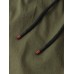 Mens Solid Applique Cotton Drawstring Cuff Cargo Pants With Multi Pockets Mens Solid Applique Cotton Drawstring Cuff Cargo Pants With Multi Pockets