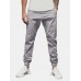 Mens Solid Color Casual Drawstring Pants With Pocket Mens Solid Color Casual Drawstring Pants With Pocket