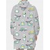 Mens Cartoon Animal Print Reversible Oversized Blanket Hoodie Home Sleepwear Robes With Pocket Mens Cartoon Animal Print Reversible Oversized Blanket Hoodie Home Sleepwear Robes With Pocket