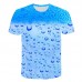 Fashion 3D Bubbly Water Printed T shirt O Neck Summer Short Sleeves Daily Casual Funny Hiking Travel Fashion 3D Bubbly Water Printed T shirt O Neck Summer Short Sleeves Daily Casual Funny Hiking Travel